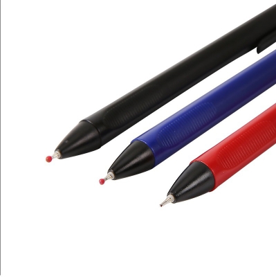 晨光文具 M&G A2 中油笔 10支装 （黑）/（红）/（蓝） 颜色可选 默认（黑） 按压式中油笔