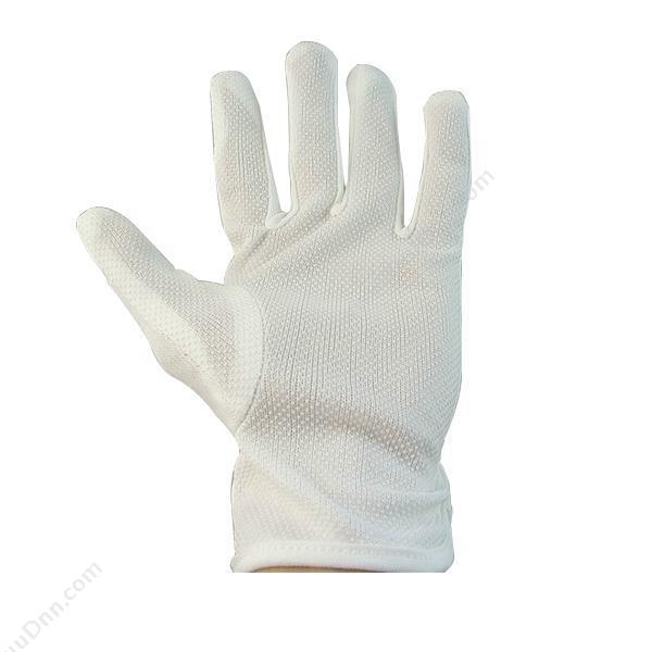 凯壹特 KIT白色掌心带胶粒白色礼仪手套 10付（白） 20包/箱普通手套