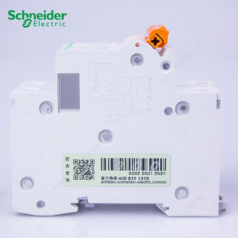 施耐德 Schneider EA9AN2C25 Easy9小型断路器 2P C25A  6个/盒 微型断路器