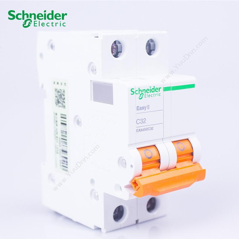 施耐德 Schneider EA9AN2C25 Easy9小型断路器 2P C25A  6个/盒 微型断路器