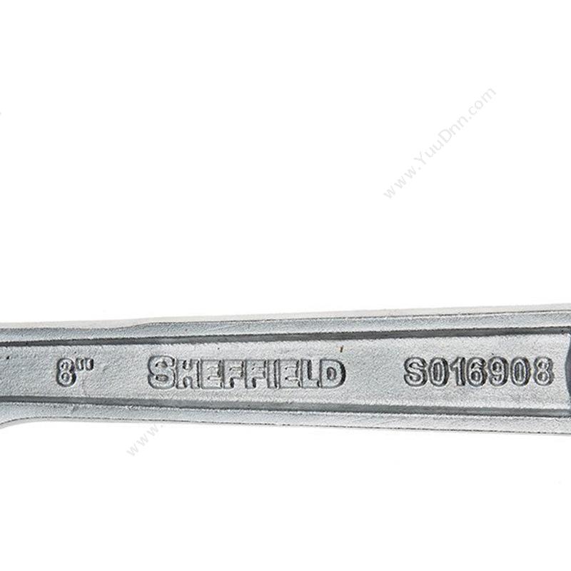 钢盾 Sheffield S016908 重型铬钒钢活扳手8