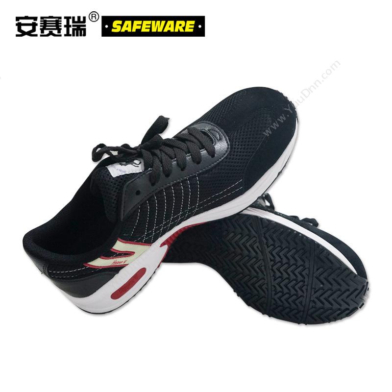 安赛瑞21515-39 专业级防滑（运动款） 39码 （黑）安全鞋