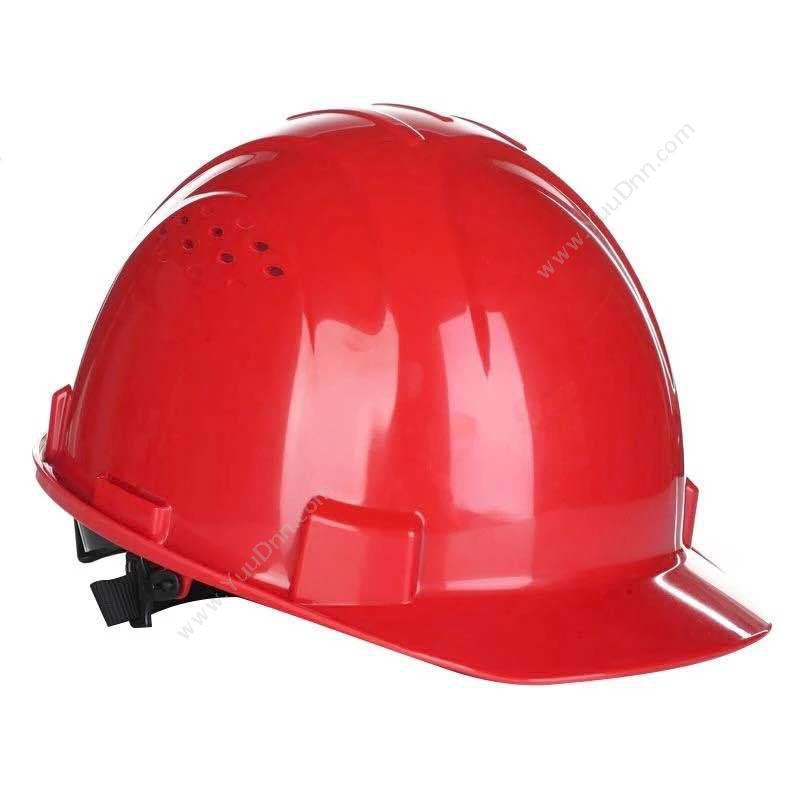 霍尼劳保 HoneywellH99RA115S 带通风孔 标准款四点式下颏带  20顶/箱 红色安全帽
