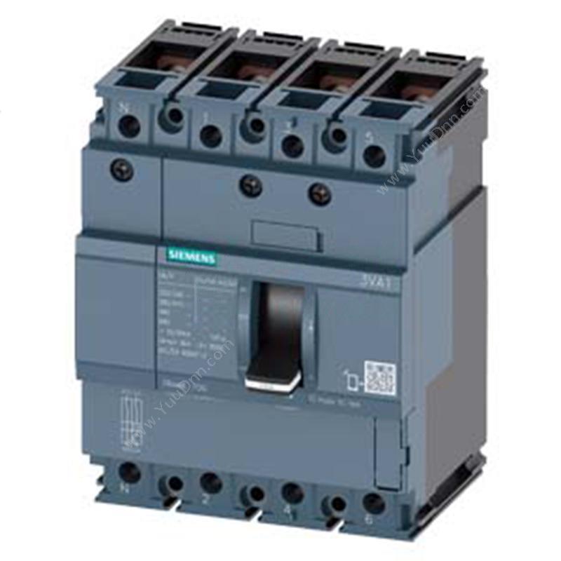 西门子 Siemens3VA11633ED420AA0 3VA1系列 3VA1N160 R63 TM210 F/4P塑壳断路器
