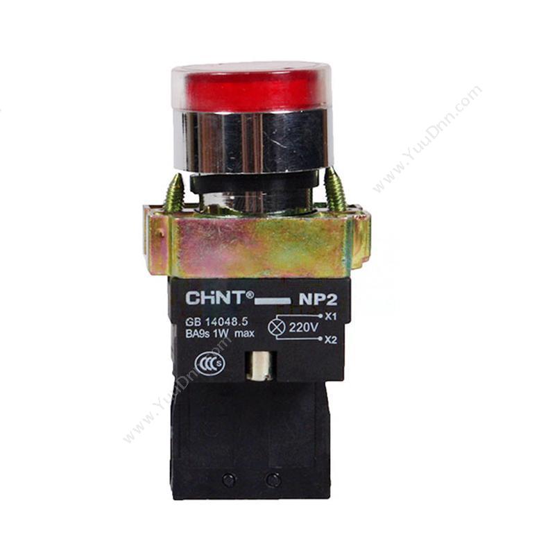 正泰 CHINTNP2-BW3462 24V LED 带灯带灯按钮