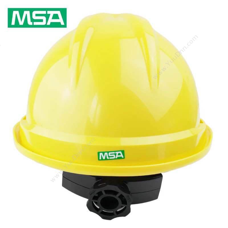 梅思安 MSA10172477 V-Gard500 ABS豪华型 （黄） 24顶/箱安全帽
