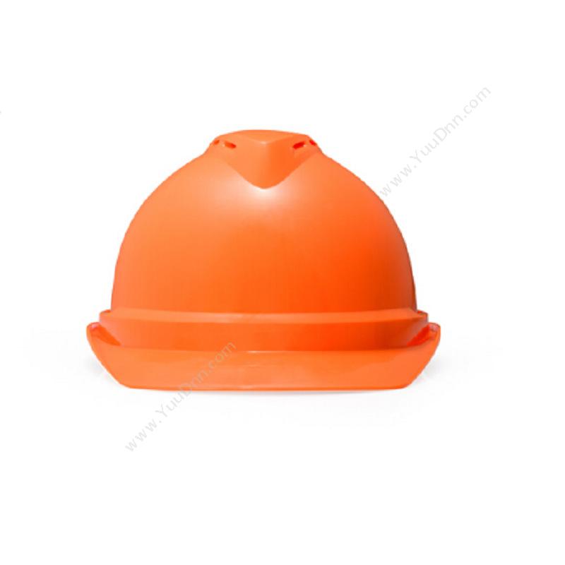 梅思安 MSA10172478 V-Gard500 ABS豪华型 （橙色） 24顶/箱安全帽