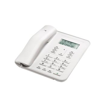 摩托罗拉 Motorola CT310C固定有绳电话机座机白色 有绳电话