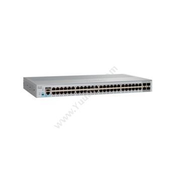 思科 Cisco WS-C2960L-48TS-AP 48口千兆+4光口智能二层网管交换机 千兆网络交换机
