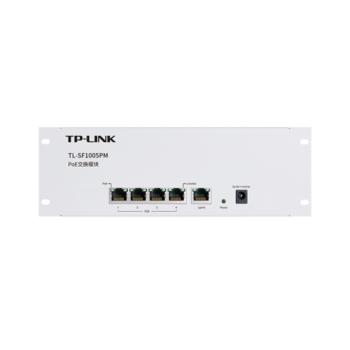 普联 TP-Link TL-SF1005PM PoE交换模块 工业级交换机
