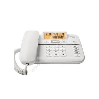 集怡嘉 Gigaset公家用电话座机珍珠白DA-560 原品牌西门子有绳电话
