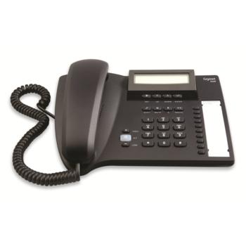 集怡嘉 Gigaset 5020 电话机座机一键拨号超远免提黑色 有绳电话