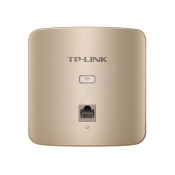 普联 TP-Link TL-AP450I-POE薄款香槟金 450M无线86型面板式AP 室内AP