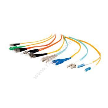 一路通ELT-DFSM-SC-LC-3M SC-LC单模双芯电信级光纤跳线 φ2.0,3米,（黄）单模光纤跳线