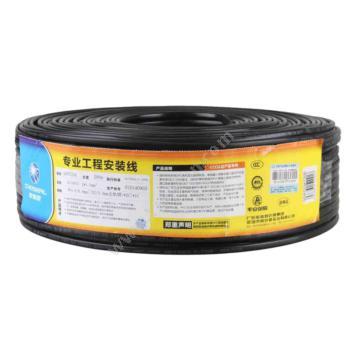 秋叶原 QiuyeyuanRVVP3*0.3 镀锡编织三芯屏蔽软电线 （黑） 200M三芯电力电缆