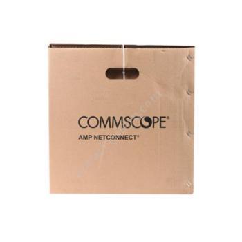 康普 Commscope 六类非屏蔽电缆(CM) 24AWG 1427071-6 305米每箱 六类网线