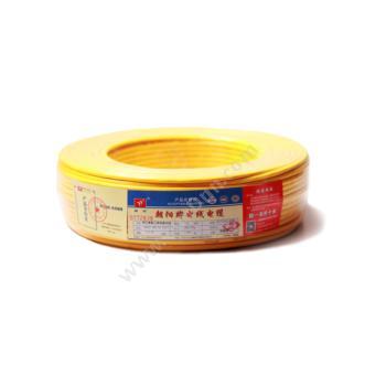 朝阳线缆BV10 单芯布电线（黄） 100米/卷定制单芯电力电缆