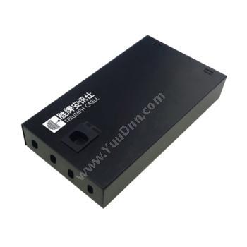 安讯仕 AXS AX-8204 ST桌面式光纤终端盒 4口 （黑） 光纤终端盒