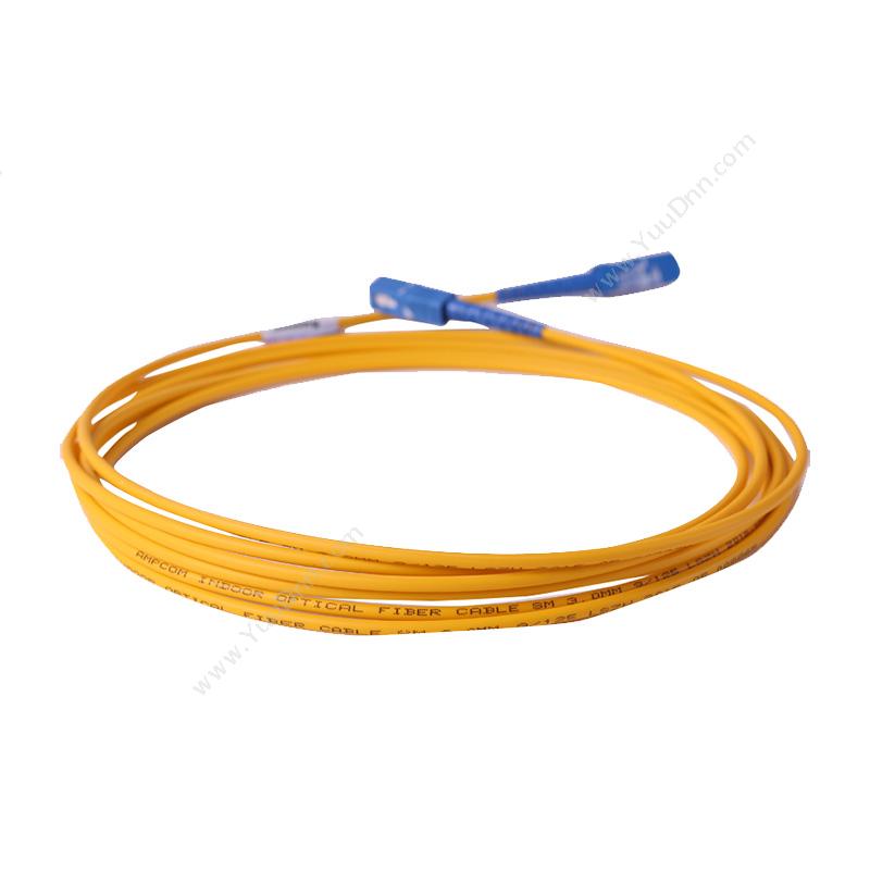 春路 单芯单模LC-LC光纤跳线（黄） 15米 多模光纤跳线