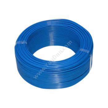 上上 BV4 单芯无氧铜布电线（蓝） 100米/卷 定制 单芯电力电缆
