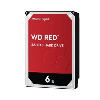 西部数据 WD WD60EFAX 红盘 SATA 6Gb/s NAS硬盘 企业网络存储