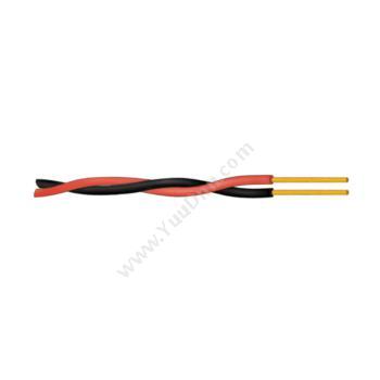 普天天纪 Telege RVS2*0.5 两芯对绞软电线 红黑 200米/卷 两芯电力电缆