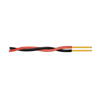 普天天纪 Telege RVS2*0.5 两芯对绞软电线 红黑 200米/卷 两芯电力电缆