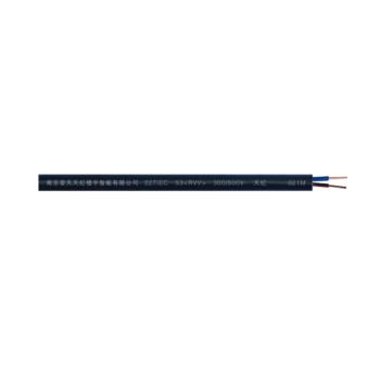 普天天纪 Telege RVV2*0.5 两芯软电线 （黑） 200米/卷 两芯电力电缆