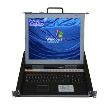 科创机柜 KC 四合一液晶切换器19英寸LED KVM16口VGA KC-5916M KVM切换器