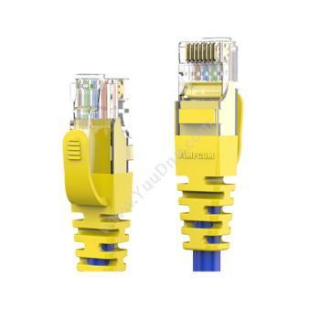 安普康 AmpCom超五类非屏蔽跳线（黄） 5米 AMCAT5E0850(YE)超五类网线