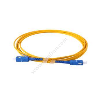 安普康 AmpComAMSMUPC9/125SCSC5M 单模单芯SC-SC电信级光纤跳线5米（黄）单模光纤跳线