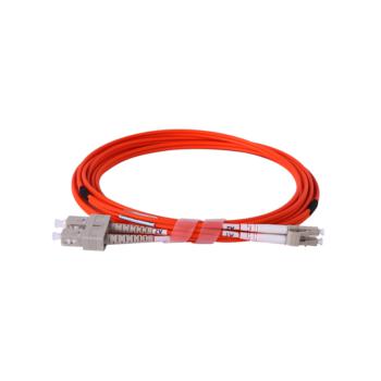 安普康 AmpCom AMDMMUPC50/125SCLC5M 多模双芯SC-LC电信级OM2光纤跳线5米 橙色 多模光纤跳线