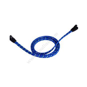 安普康 AmpCom超六类涤纶丝CAT6A扁平跳线（蓝） 5米 ABW605BU超六类网线