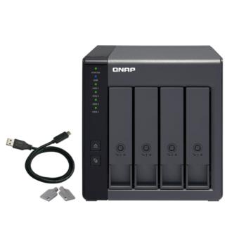 威联通 Qnap TR-004-CN 4-bay USB 3.0 RAID 磁盘阵列外接盒 企业网络存储