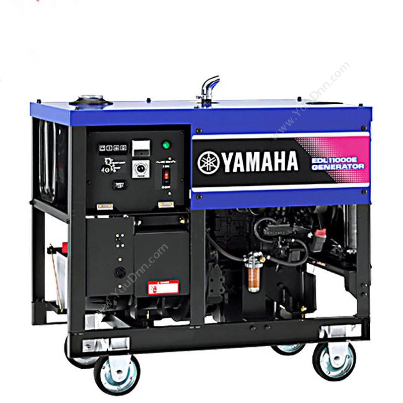 雅马哈 Yamaha 额定功率8.0KVA 电启动单相三缸四冲程 EDL11000E 柴油发电机