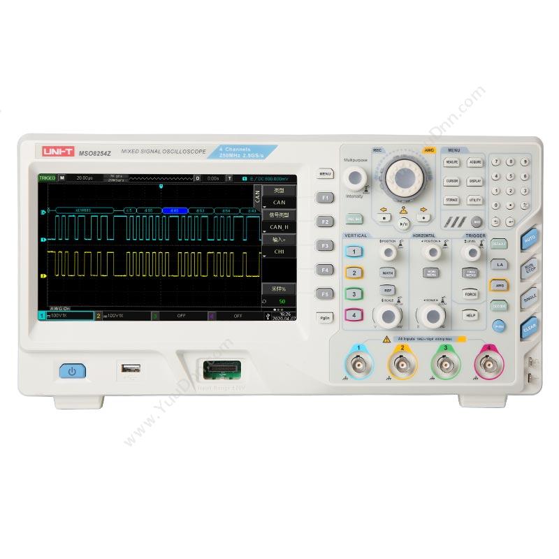 优利德 UNI-TMSO8000Z混合数字荧光示波器示波器