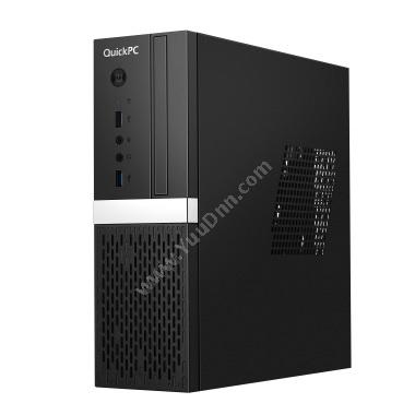 物公基租赁 QuickPC E38A Pro单主机 (i7-8700/16G/480G SSD/核显/Linux/USB无线网卡/USB键鼠套装/8L机箱) 电脑主机