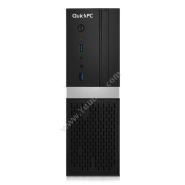 物公基租赁 QuickPC E32A Pro单主机 (G4900/4G/240G SSD/核显/Linux/USB无线网卡/USB键鼠套装/8L机箱) 电脑主机