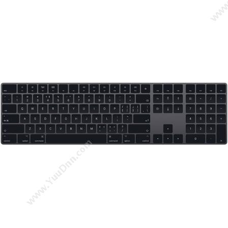 苹果 AppleMagic KeyboardMRMH2CH/A 带有数字小键盘-中文 (拼音)-深空灰色键盘