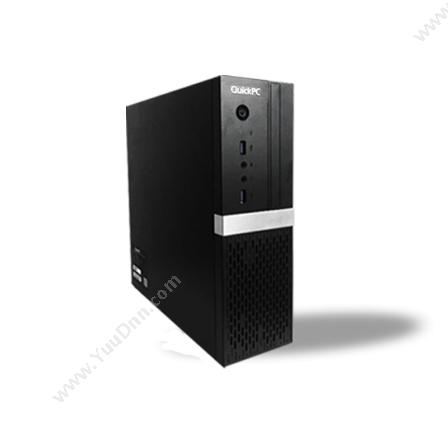 物公基租赁 QuickPC E30 Pro 台式机 (G4900 3.1GHz/4G/240G/核显/E2016H 19.5英寸显示器/Linux/USB无线网卡/8L机箱) 台式机