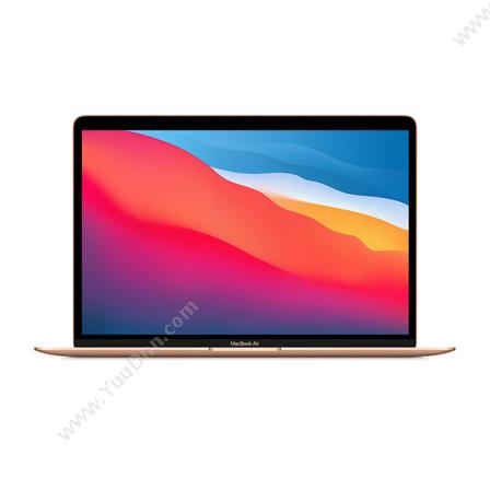 苹果 AppleMacBook Air 2020款MGNE3CH/A 13.3英寸笔记本电脑(M1处理器/8G/512G SSD/8核图形处理器/Retina 显示屏/触控ID/金色)笔记本电脑