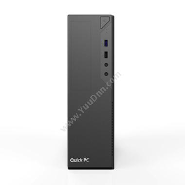 物公基租赁QuickPC E24 单主机 (i3-7100 3.9GHz/4G/120G/核显/Linux/USB无线网卡)电脑主机