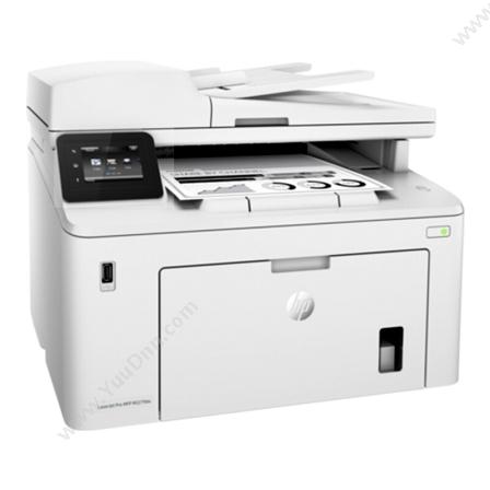 惠普 HP M227FDW 黑白激光打印机 (A4幅面黑白激光/28页/分钟/2.7”彩色触控屏/打印/复印/扫描/传真/网路打印/支持自动双面打印/WiFi/QQ打印) 打复印机
