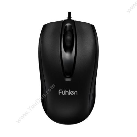 富勒 Fühlen富勒(Fuhlen) L102 有线光电鼠标 黑色键盘