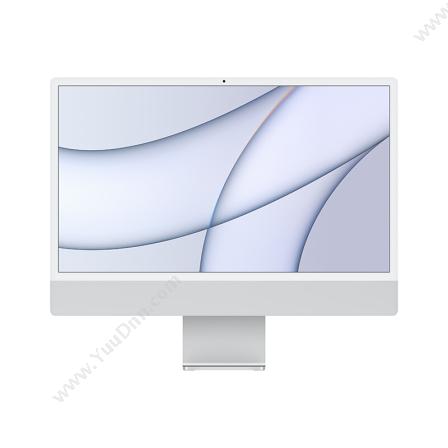 苹果 Apple iMac 2021MGPD3CH/A 24英寸 一体机(M1/8G/512G SSD/8核图形处理器/Retina4.5K 显示器/银色)一体机电脑