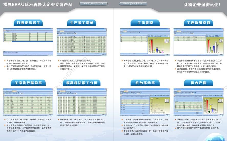 东莞市精纬软件 精纬软件EM3模企宝 专业的模具生产管理系统 生产与运营