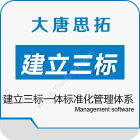 北京大唐思拓大唐思拓标准化管理系统 建立三标一体标准化管理体系企业资源计划ERP