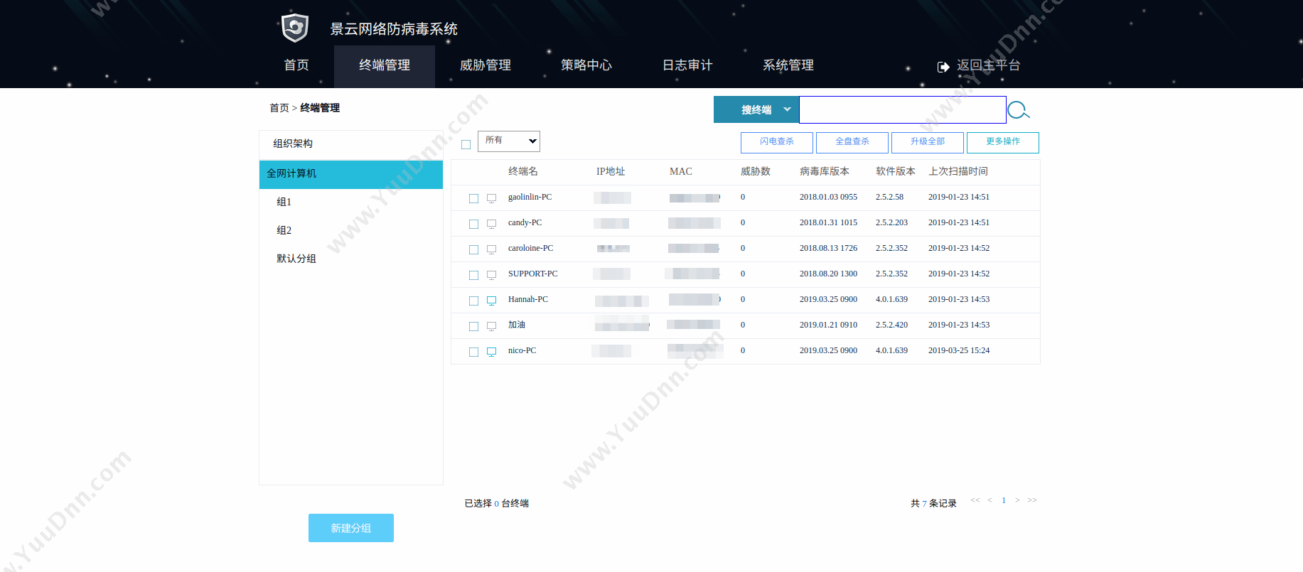 北京启明星辰 昆仑网站安全监测服务 卡券管理