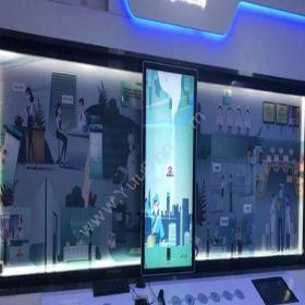 深圳市鼎深电子互动滑轨屏厂家-数字展馆滑轨屏软件卡券管理