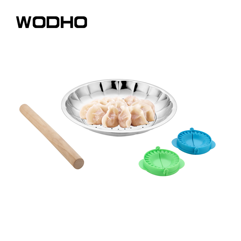 万德霍厨具WODHO团团圆圆饺子盘WDH-G0190820其他厨房用品